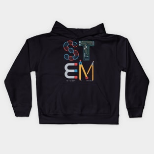 STEM Science Technology Engineering Math Teacher Student Kids Hoodie